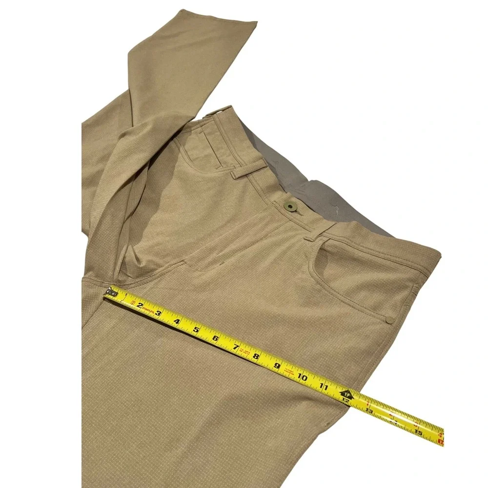 Tommy Bahama‎ Mens 35x30 Pineapple Print Tan Stretch 5-Pocket Pants